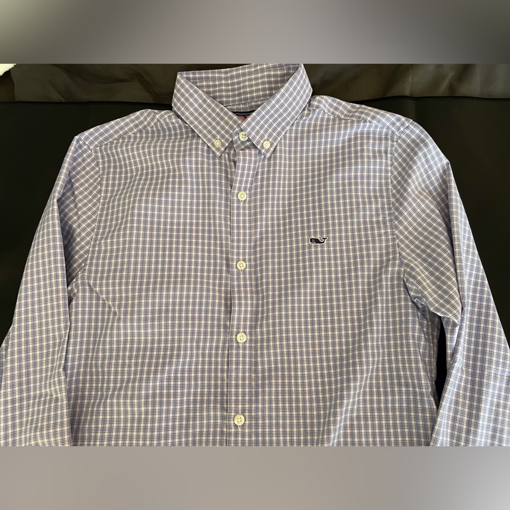 Vineyard Vines Slim Fit Whale Button Down Shirt